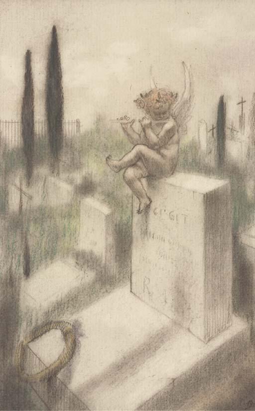 André-Louis-Armand Rassenfosse - Le jeu des Graces, d\'après Les Histoires souveraines de Villiers de l\'Isle-Adam