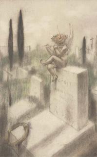 André-Louis-Armand Rassenfosse - Le jeu des Graces, d\'après Les Histoires souveraines de Villiers de l\'Isle-Adam