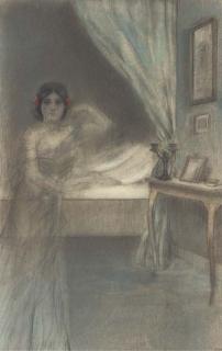 André-Louis-Armand Rassenfosse - Véra, d\'après Les Histoires souveraines de Villiers de l\'Isle-Adam