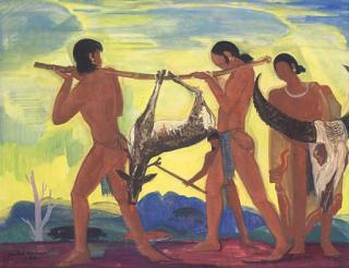 Andre Maire - Le retour de la chasse (Return from the hunt)