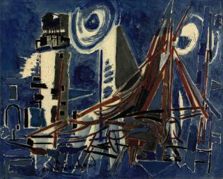 André Marchand - Filets dans le Port