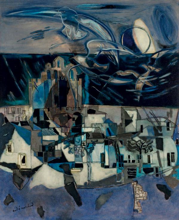 Andre Marchand - Les mouettes sur la mer