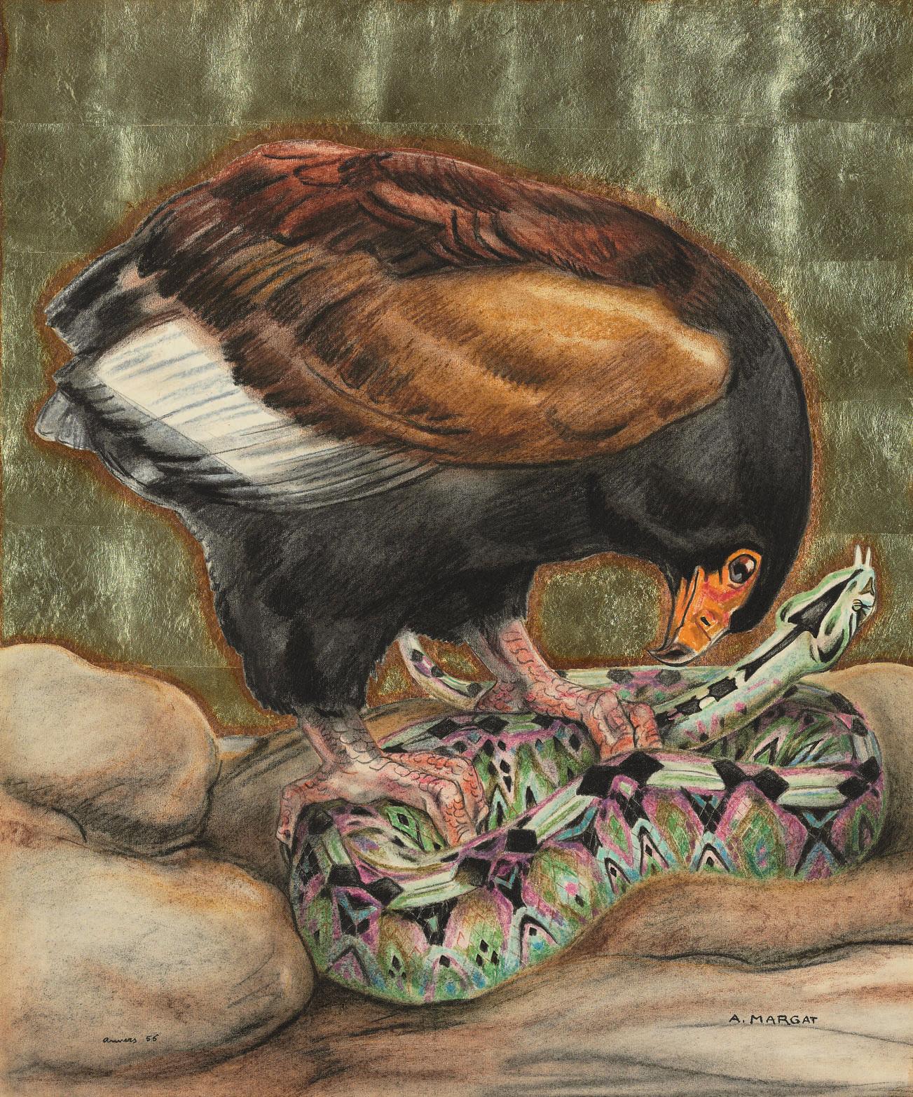 Andre Margat - Eagle and Snake, 1956