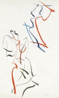 Andre Masson - Actrices Chinoises