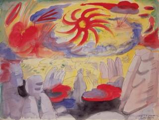 Andre Masson - Aube à Montserrat