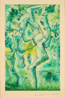 André Masson - Caprice villageois.