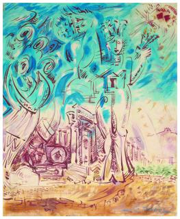 André Masson - Dans Le Ciel De Palmyre