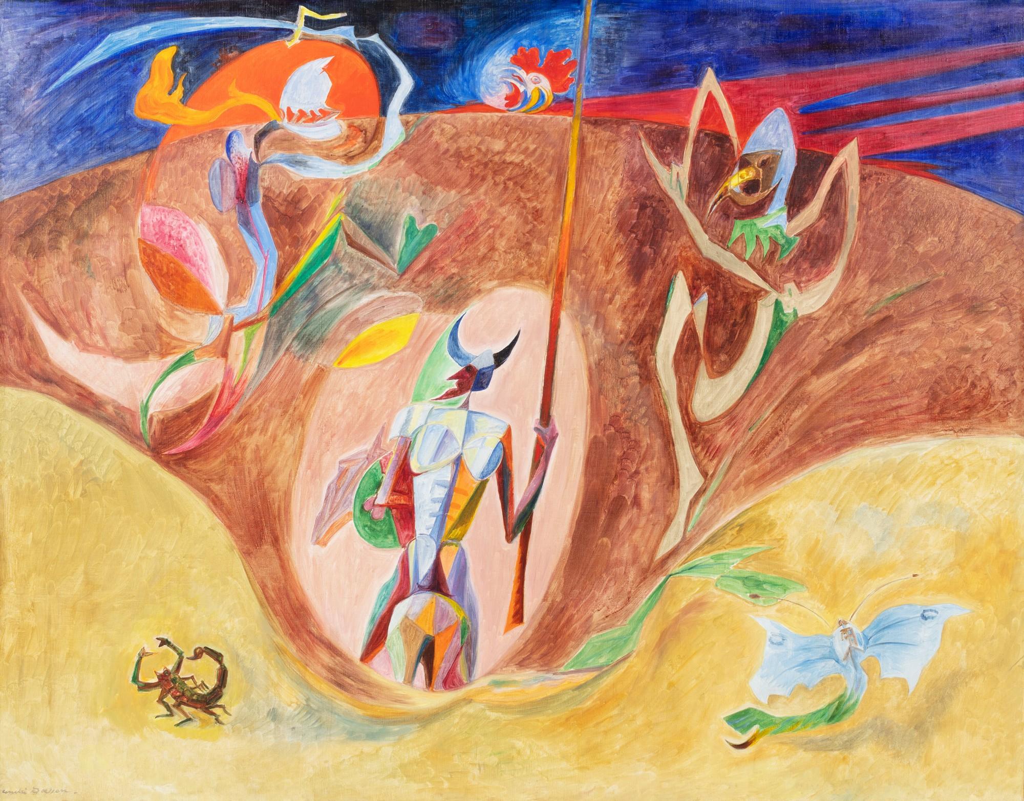 André Masson - Don Quichotte et les enchanteurs