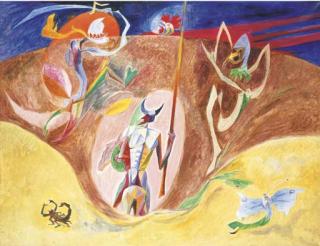 André Masson - Don Quichotte Et Les Enchanteurs