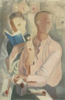 Andre Masson - Georges Limbour et Roland Tual