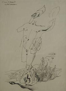 Andre Masson - Homme debout