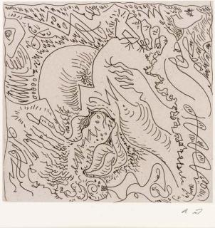 Andre Masson - Jeux Amoureux, Galerie Louise Leiris, Paris, 1963 (Cramer 57)