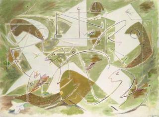 Andre Masson - La Poissonière