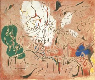 André Masson - La sibylle dictant - La sibylle aux présages