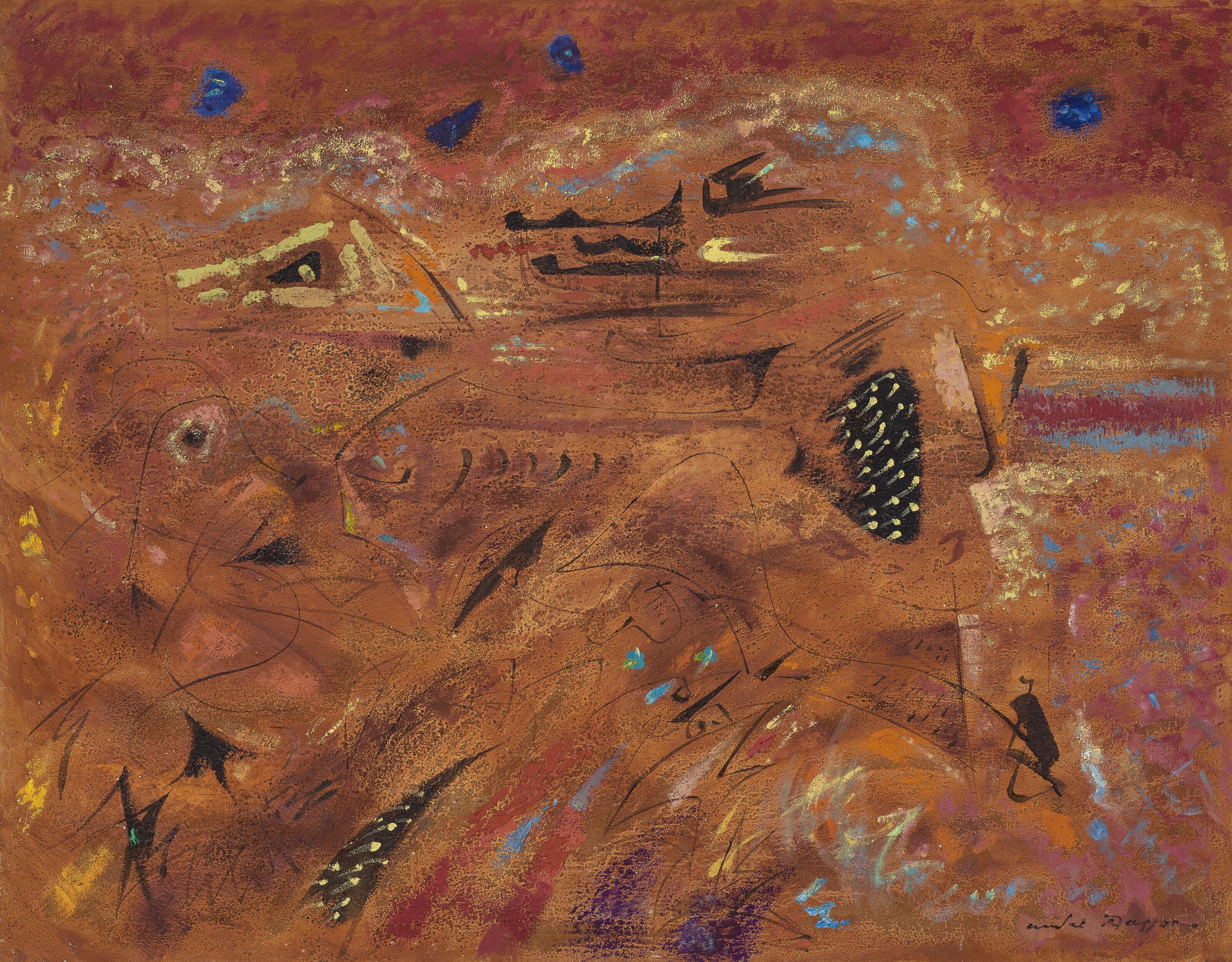 André Masson - Le Bond (Annales de la nature)