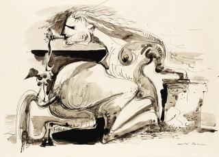 André Masson - Le Coq Et La Centauresse