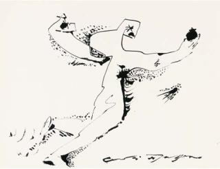 André Masson - Le grenade noir