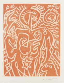 André Masson - Léopold Sédar Senghor, Chants D\'Ombre, Editions Regard, Paris, 1976 (Cramer Books 109)