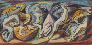 André Masson - Les chevaux