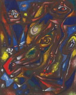 Andre Masson - Les Comètes (Métamorphose astrale)