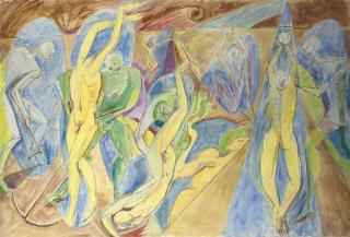 Andre Masson - Les fossoyeurs