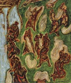 André Masson - Les lavandières de Tivoli