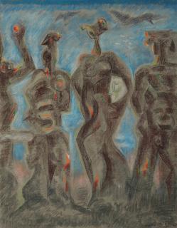 André Masson - Les messagers d\'Hybris