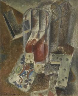 André Masson - Nature Morte Avec Dominos Et Cartes