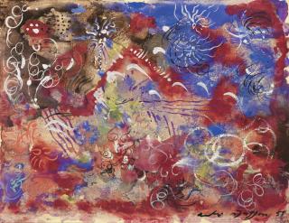 André Masson - Nocturne En Bleu Et Pourpre