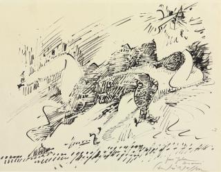 Andre Masson - Paysage érotique