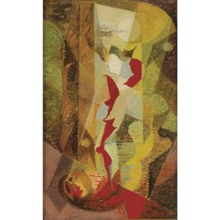 André Masson - Personnage Entrant Dans Une Chambre