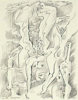 André Masson - Personnages de cristal