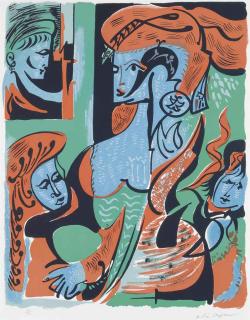 Andre Masson - Quatre Dames