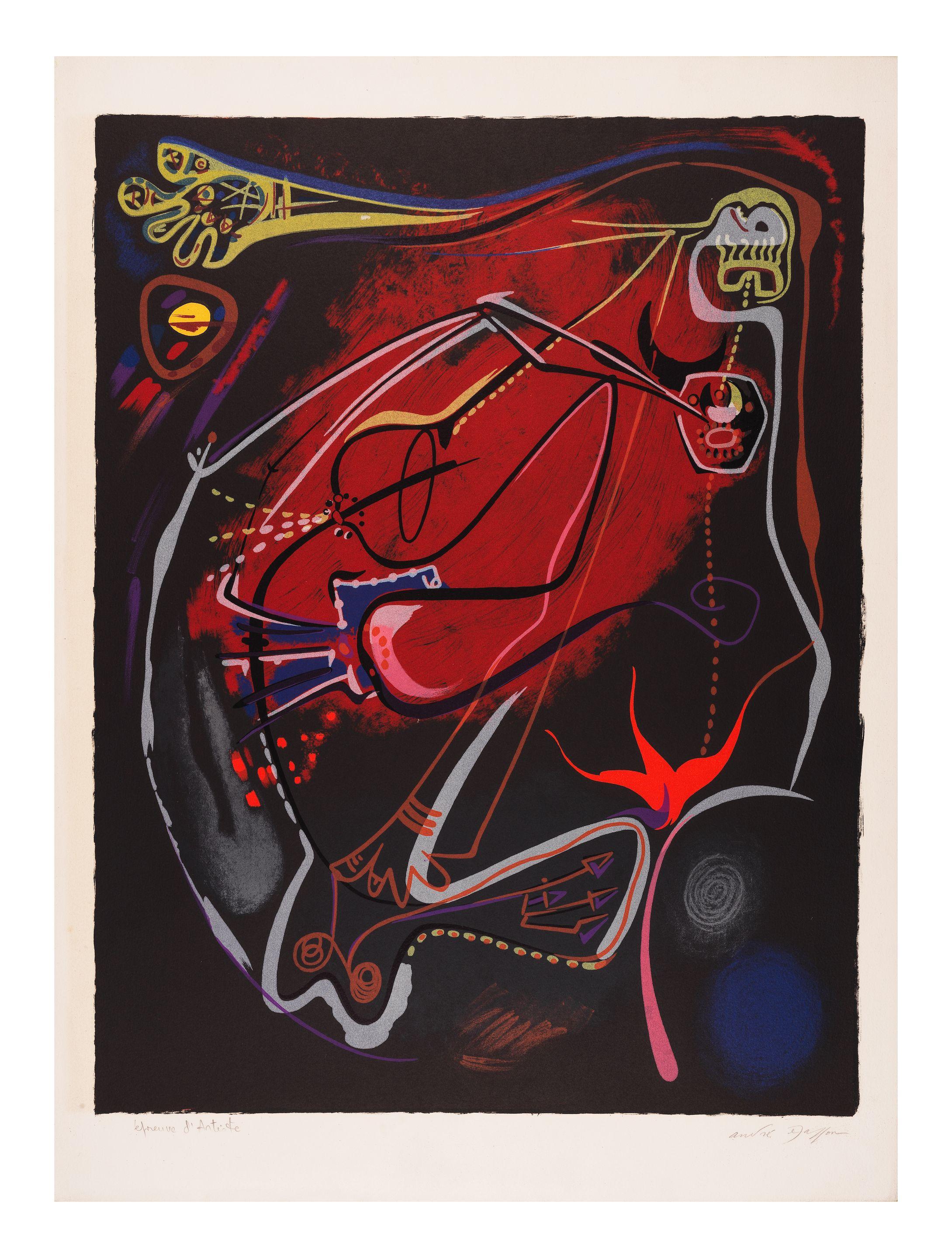 André Masson - Sans Titre, Circa 1978