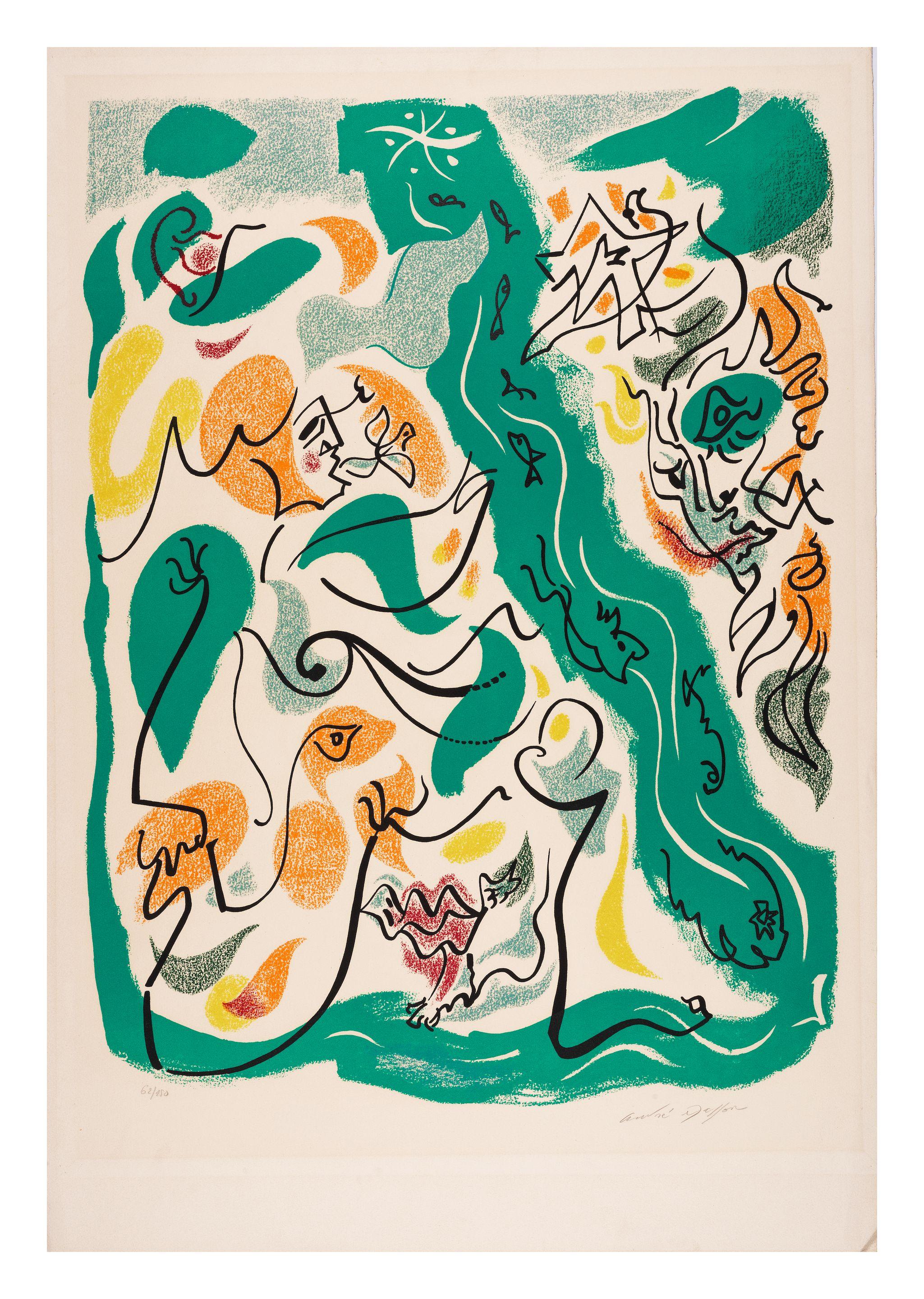 André Masson - Sans Titre, Circa 1978