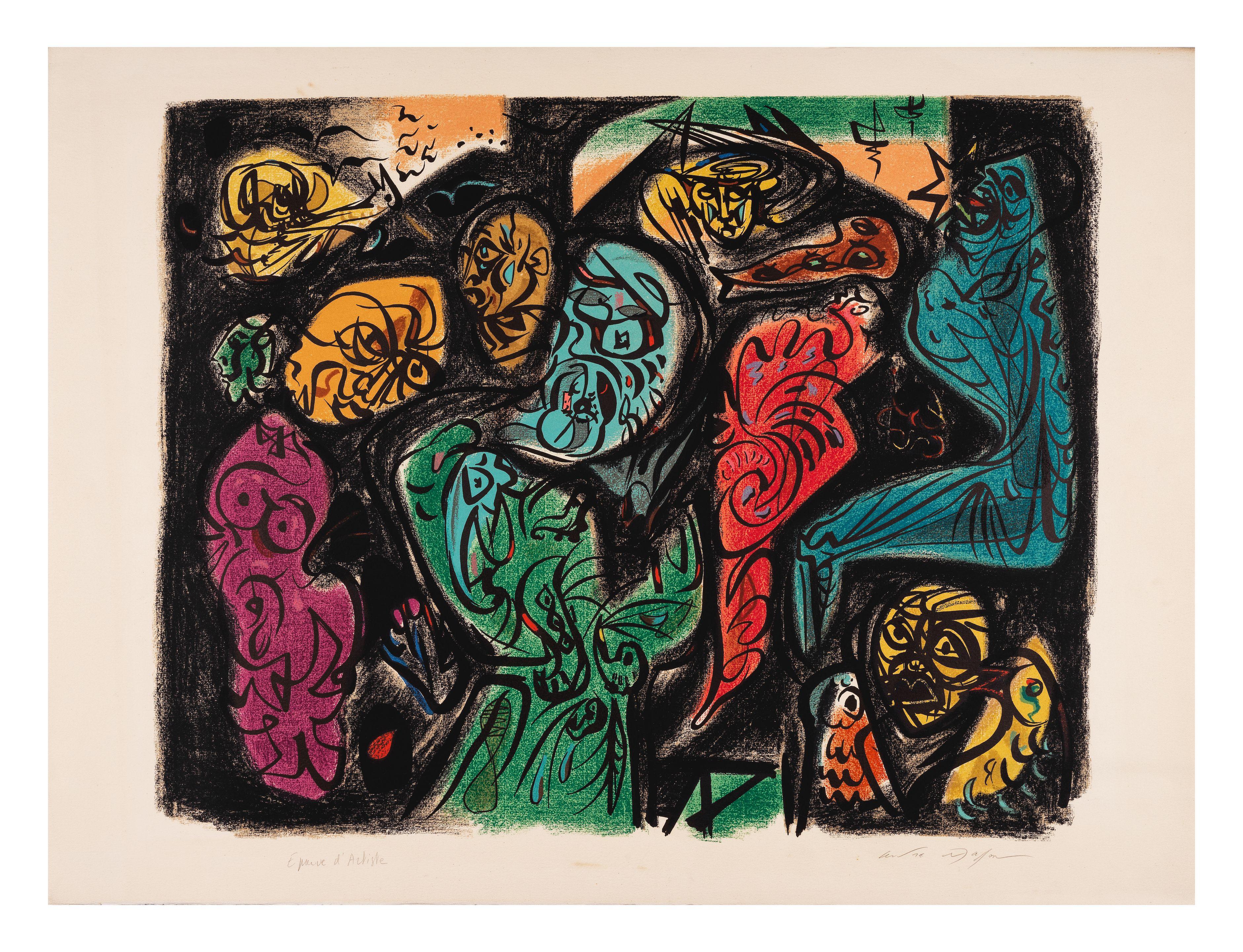 André Masson - Sans Titre, Circa 1978
