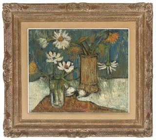 Andre Minaux - Daisies in a vase