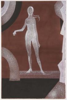 Andre Minaux - Petit nu blanc