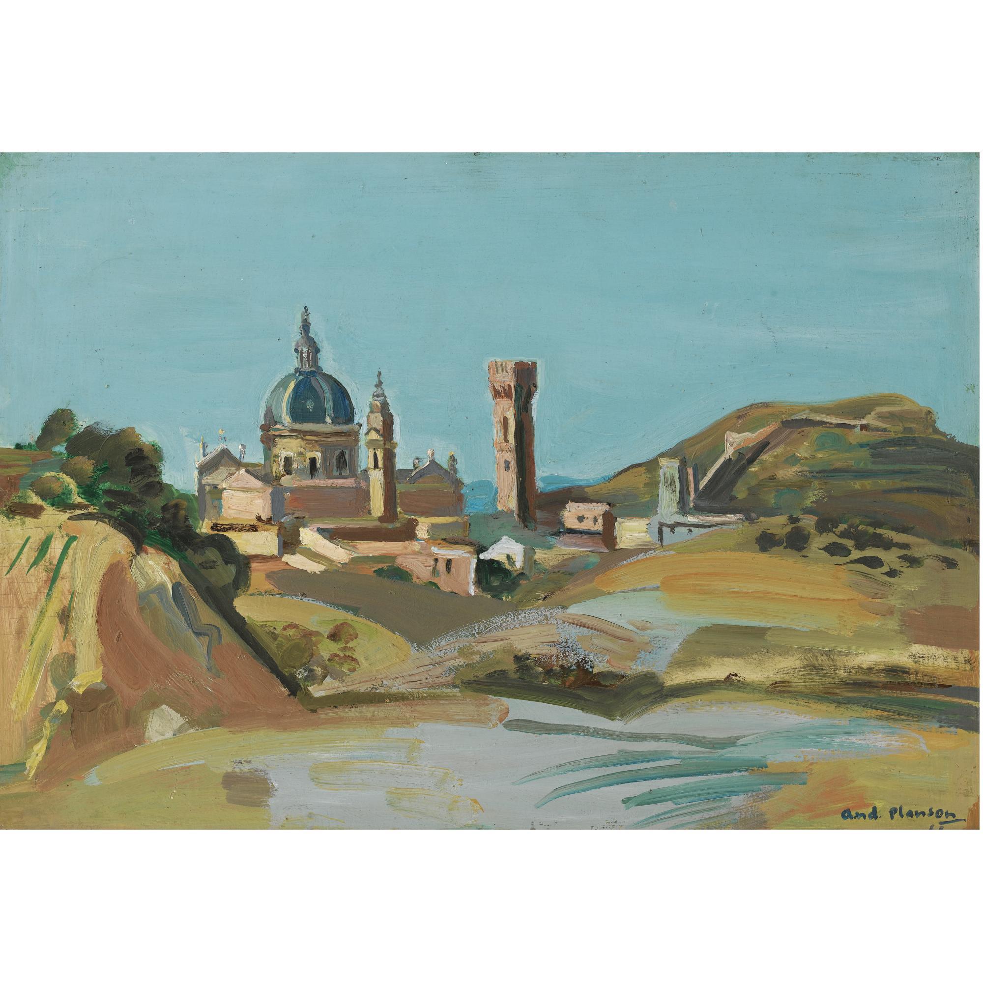 André Planson - French Surroundings Of Lake Como