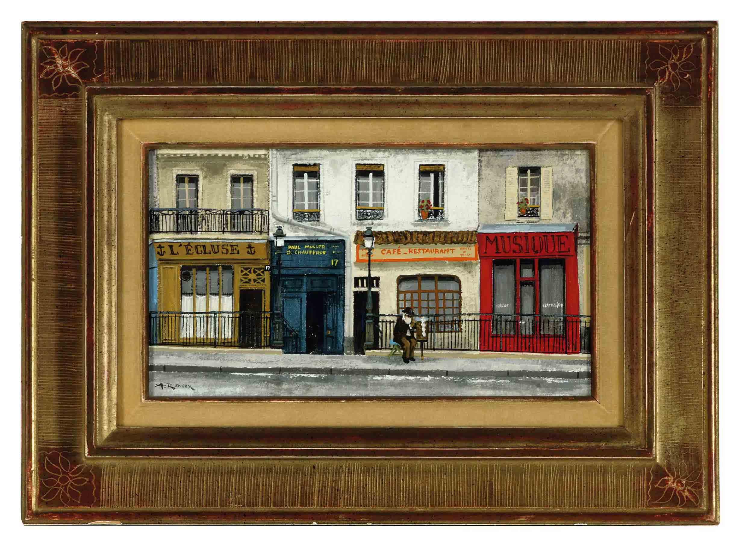 André Renoux - Le 17 Quai des Grands Augustins, Paris