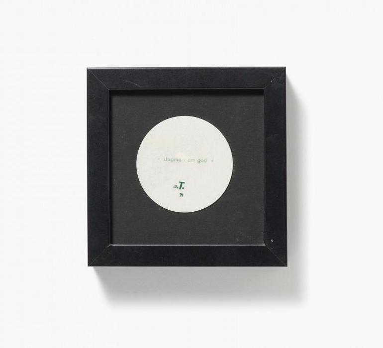 André Thomkins - »dogma i am god«