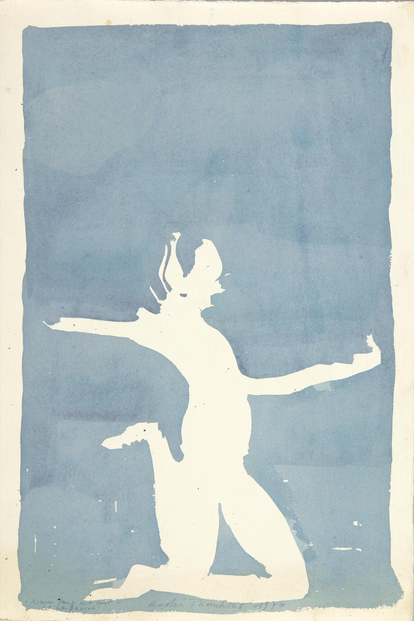 André Thomkins - „Komm tanz mit mir – (Pina Bausch)“.