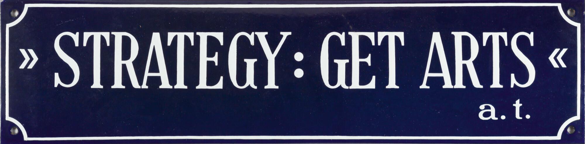 André Thomkins - Strategy: Get Arts.