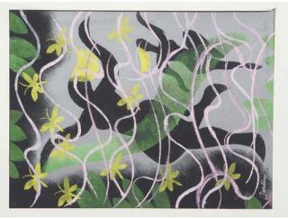 André van der Vossen - Jardin - A Garden With Butterflies