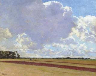 André-Victor-Edouard Devambez - Le laboureur