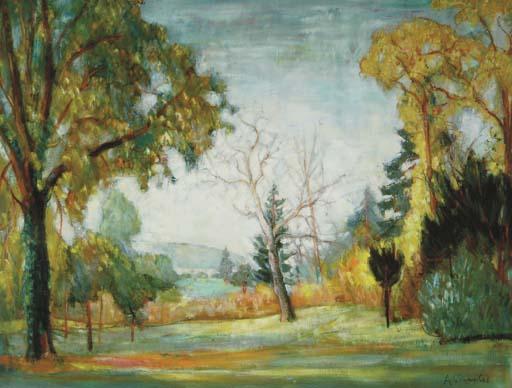 André Vignoles - Automne À Fermaincourt
