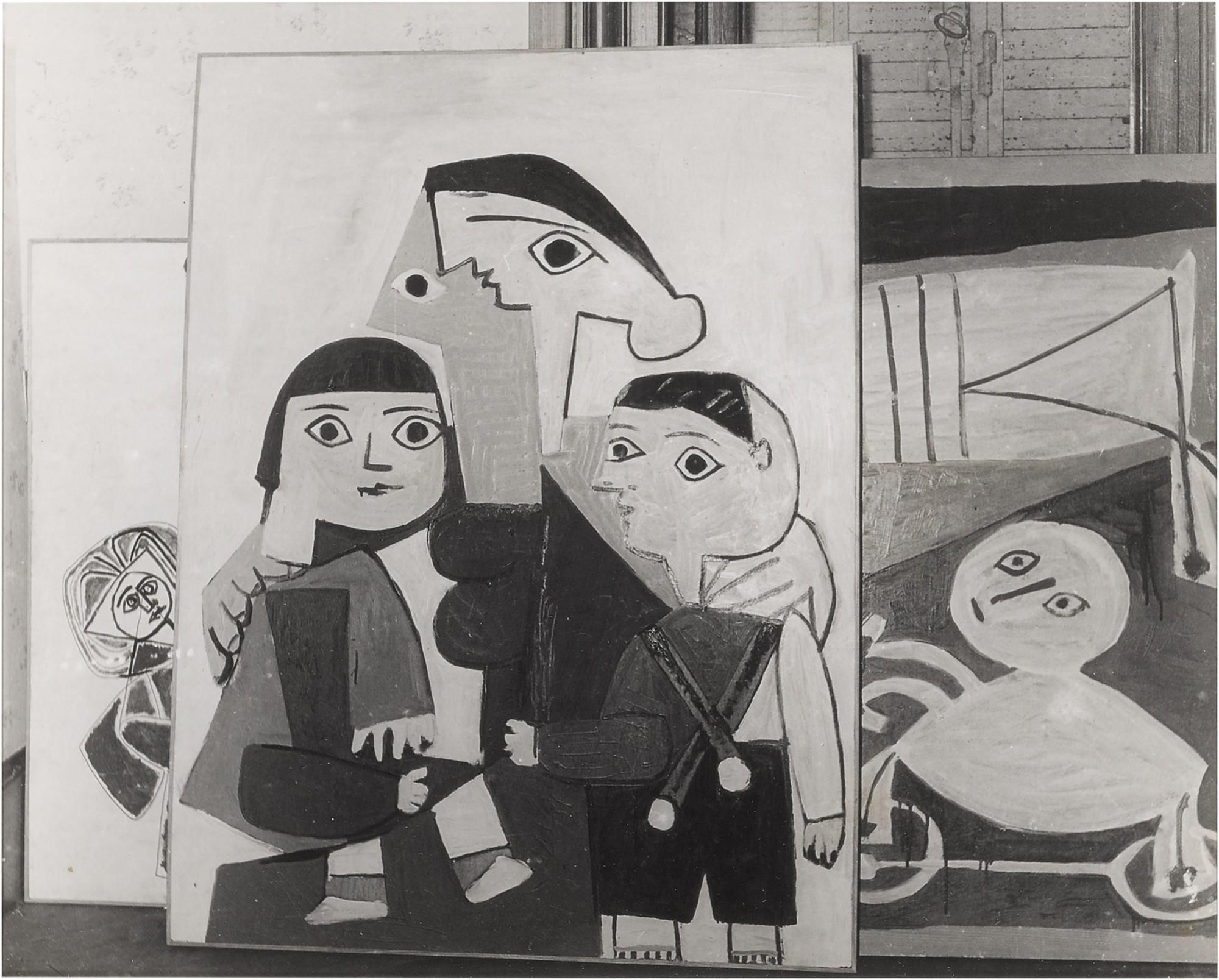 André Villers - Selected Images of Pablo Picasso\'s Studio, Vallauris