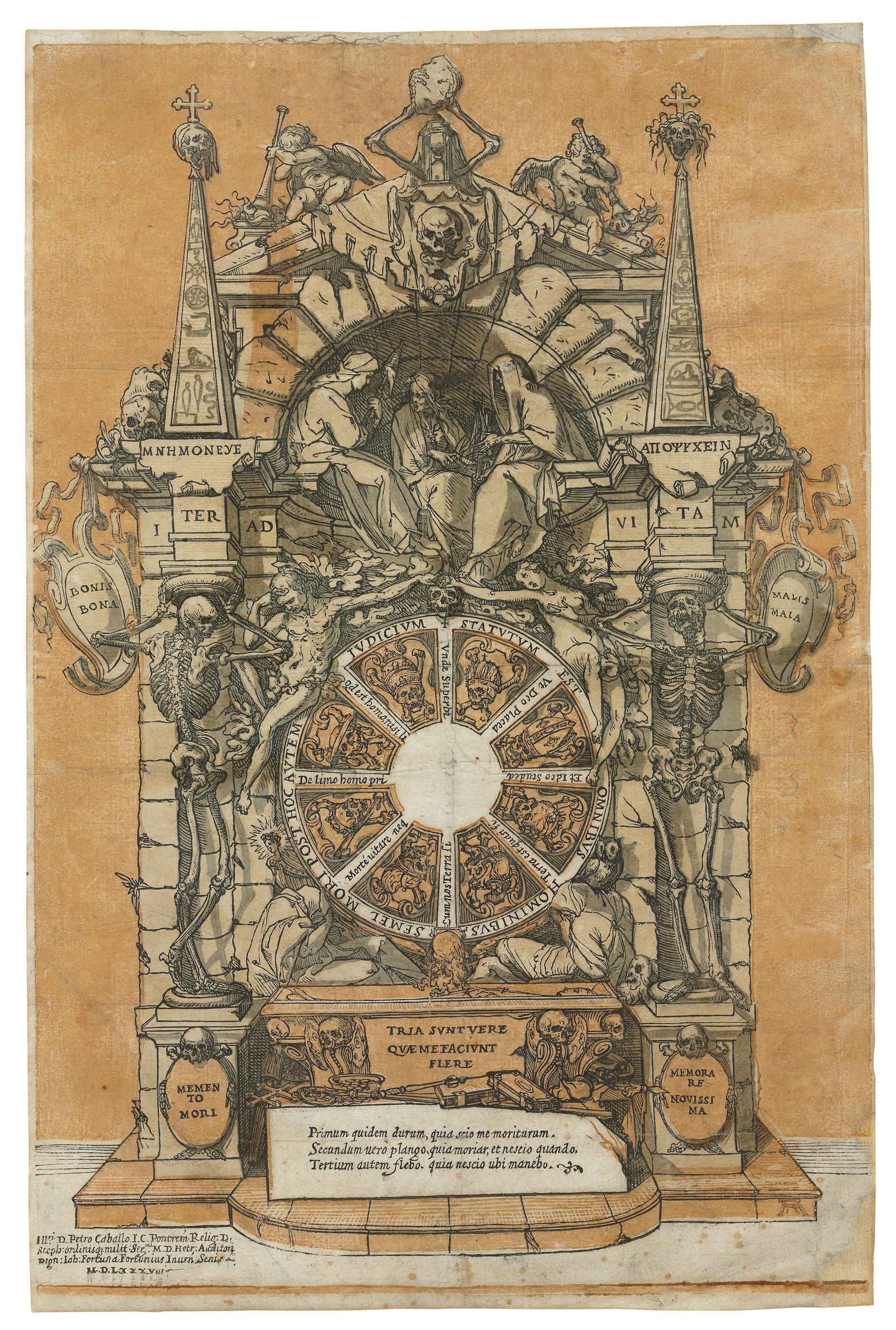 Andrea Andreani - Allegory of Death