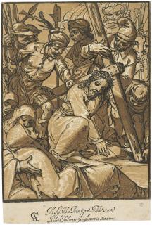 Andrea Andreani - Christ carrying the Cross