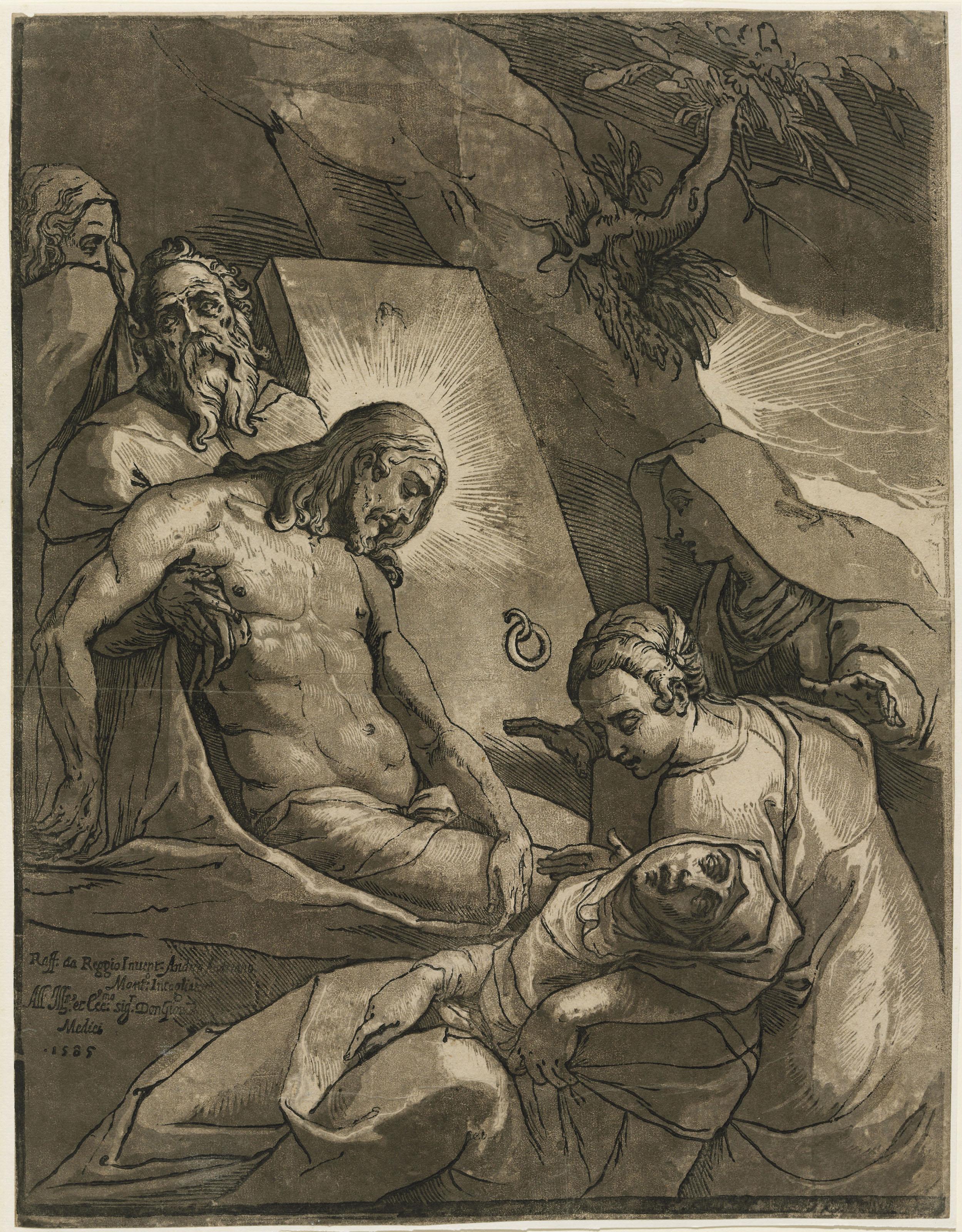 Andrea Andreani - The Entombment